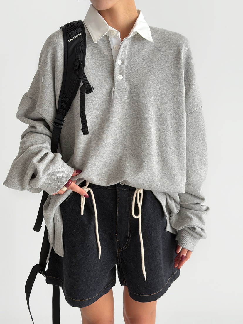 ANGLOG BEIGE韓國直郵㊣女裝新品推薦熱賣25秋冬人氣長袖T恤ANGLOG BEIGE長袖T恤