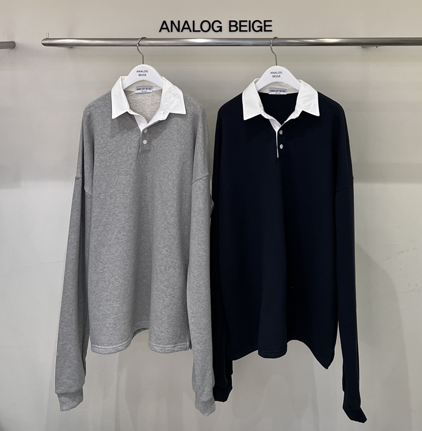 ANGLOG BEIGE韓國直郵㊣女裝新品推薦熱賣25秋冬人氣長袖T恤ANGLOG BEIGE長袖T恤