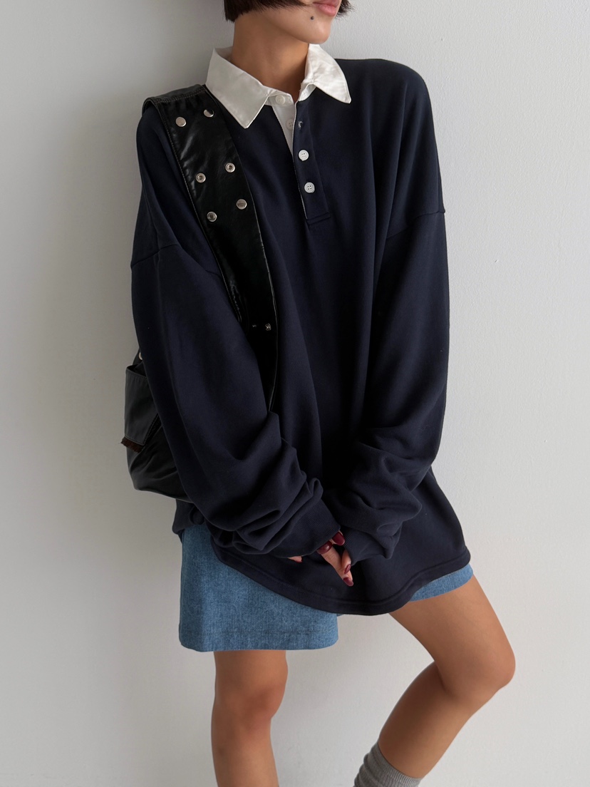 ANGLOG BEIGE韓國直郵㊣女裝新品推薦熱賣25秋冬人氣長袖T恤ANGLOG BEIGE長袖T恤