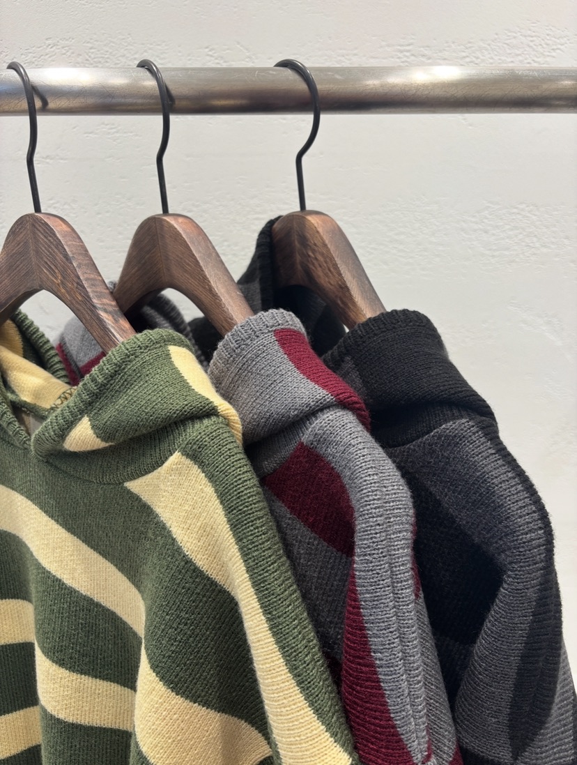 157 FLYING東大門㊣實拍女裝新款休閑針織衫連帽針織衫男女同款brown針織衫