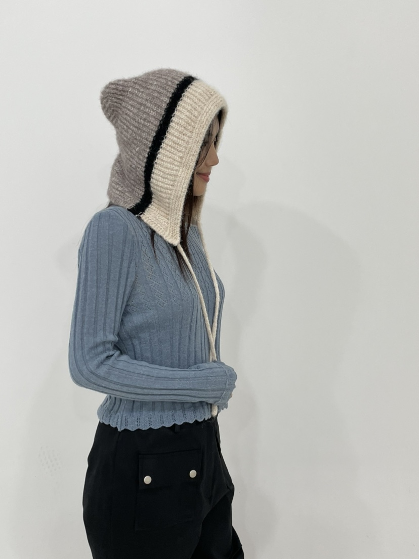 ANNA VERRY-P韓國代購㊣女裝新款熱賣職業休閑推薦帽子羊毛ANNA VERRY-P帽子圖色2