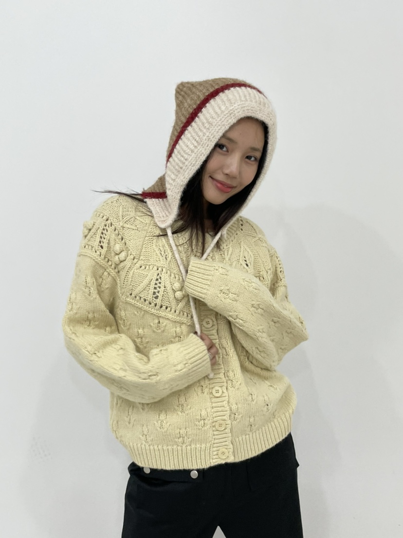 ANNA VERRY-P韓國代購㊣女裝新款熱賣職業休閑推薦帽子羊毛ANNA VERRY-P帽子圖色3