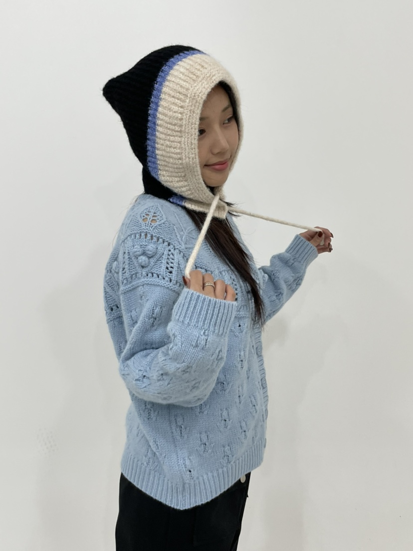 ANNA VERRY-P韓國代購㊣女裝新款熱賣職業休閑推薦帽子羊毛ANNA VERRY-P帽子圖色5