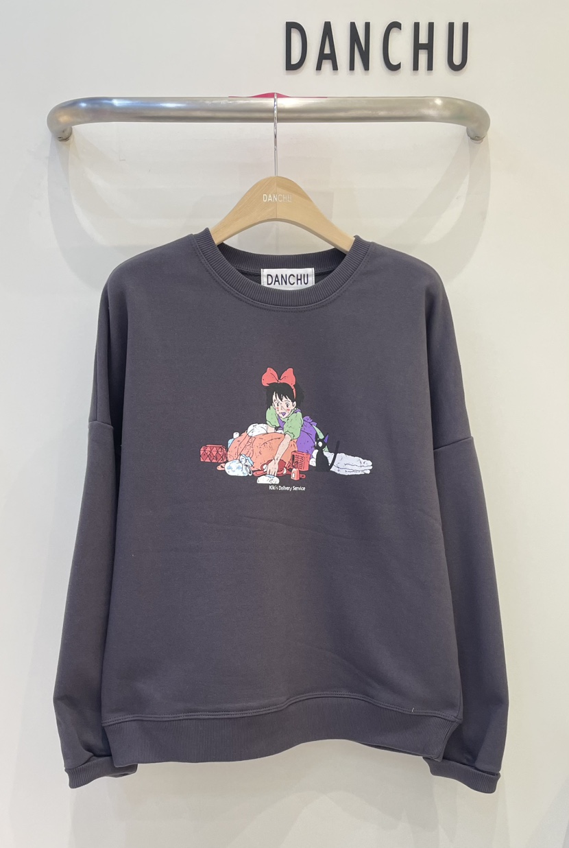 DANCHU韓國直郵㊣女裝新品人氣推薦職業25秋冬休閑真品衛衣DANCHU衛衣圖色3