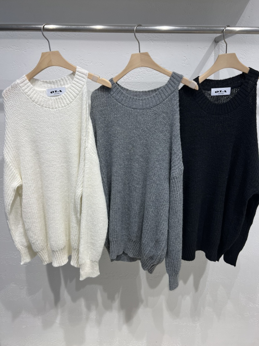 OLA韓國代購㊣女裝新款熱賣休閑時尚真品人氣推薦職業針織衫mellor/OLA針織衫