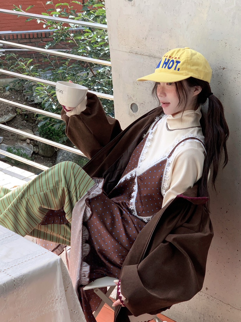 MAISONDEGLORY韓國直郵㊣女士新品時尚25秋冬熱賣人氣夾克絎縫MAISON DE GLORY夾克