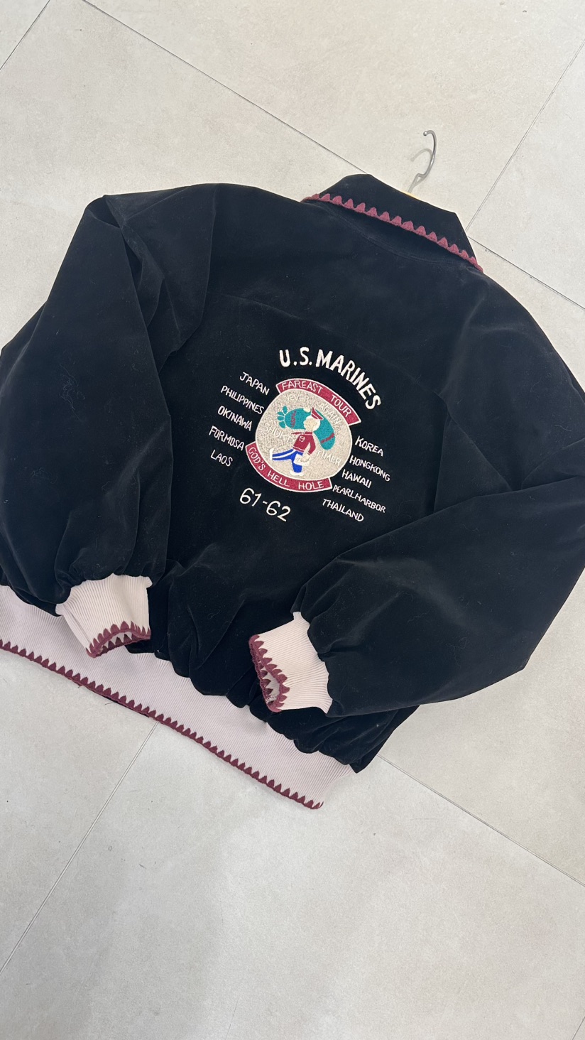 MAISONDEGLORY韓國直郵㊣女士新品時尚25秋冬熱賣人氣夾克絎縫MAISON DE GLORY夾克