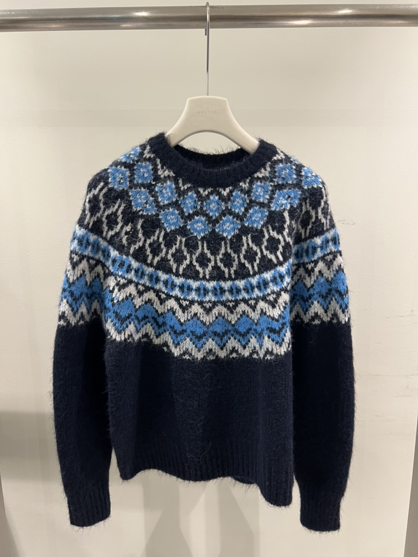 MENTOR韓國直郵㊣女裝新品熱賣職業真品休閑25秋冬時尚針織衫MENTOR針織衫圖色2
