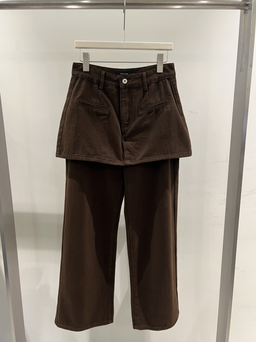 MENTOR東大門㊣直郵女裝新品休閑25秋冬熱賣職業真品推薦裙褲MENTOR裙褲