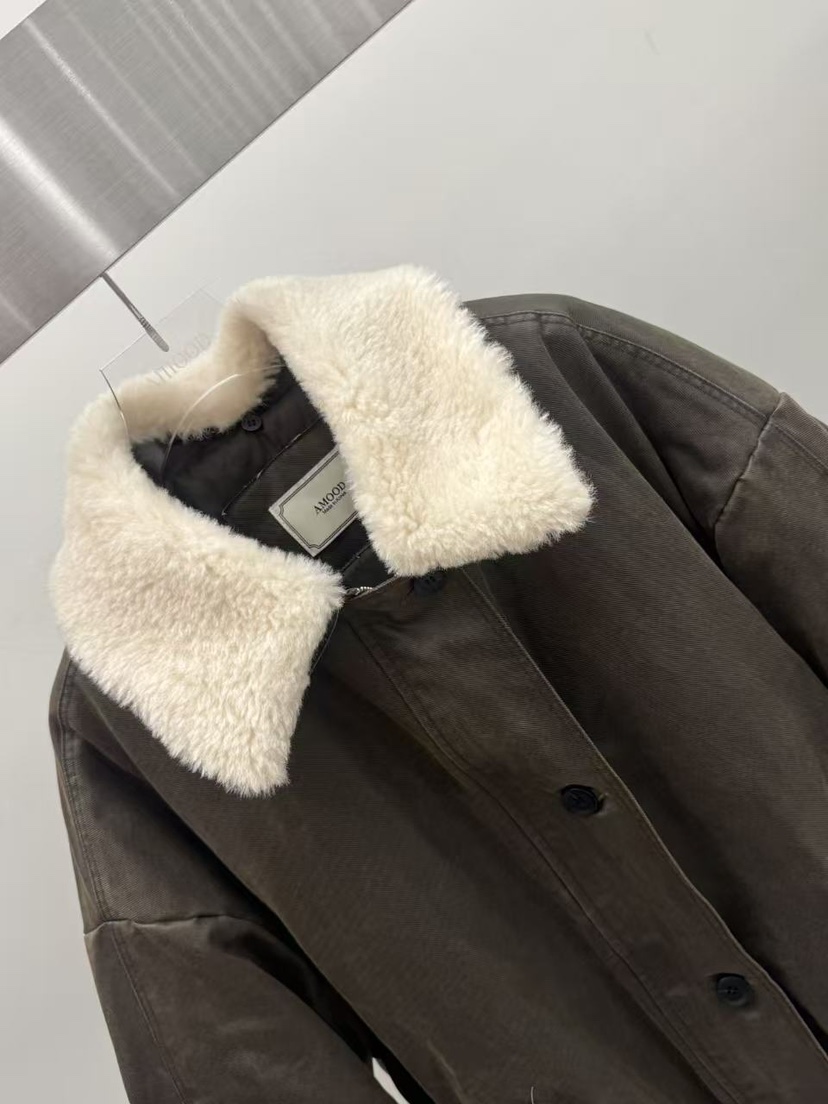 AMOOD東大門㊣實拍女裝新款熱賣推薦人氣休閑時尚25秋冬夾克AMOOD夾克