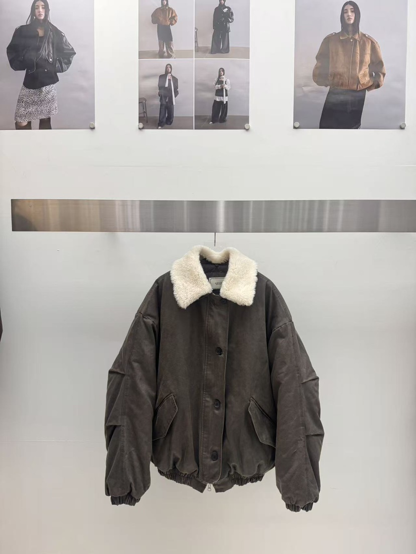 AMOOD東大門㊣實拍女裝新款熱賣推薦人氣休閑時尚25秋冬夾克AMOOD夾克