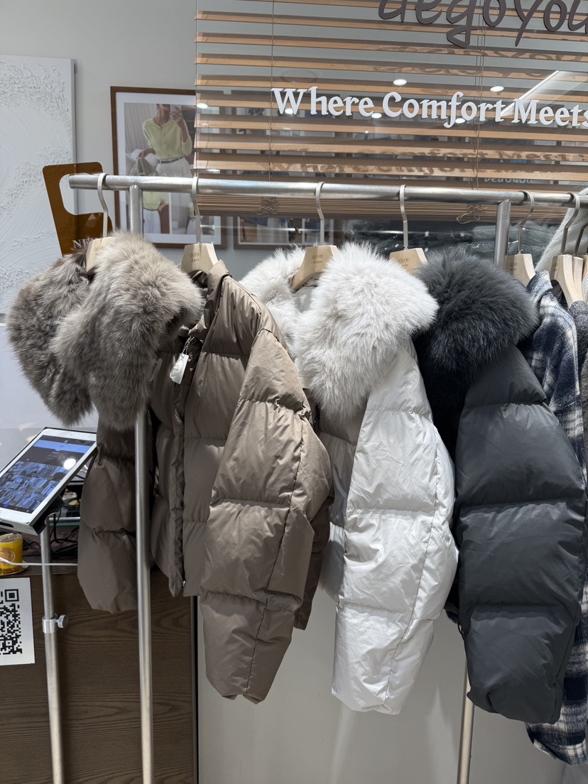 DE GO YOU東大門㊣直郵女裝新款職業25秋冬短款羽絨服可拆卸DE GO YOU短款羽絨服