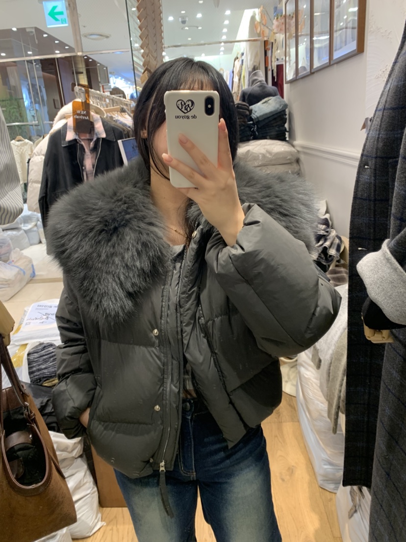 DE GO YOU東大門㊣直郵女裝新款職業25秋冬短款羽絨服可拆卸DE GO YOU短款羽絨服