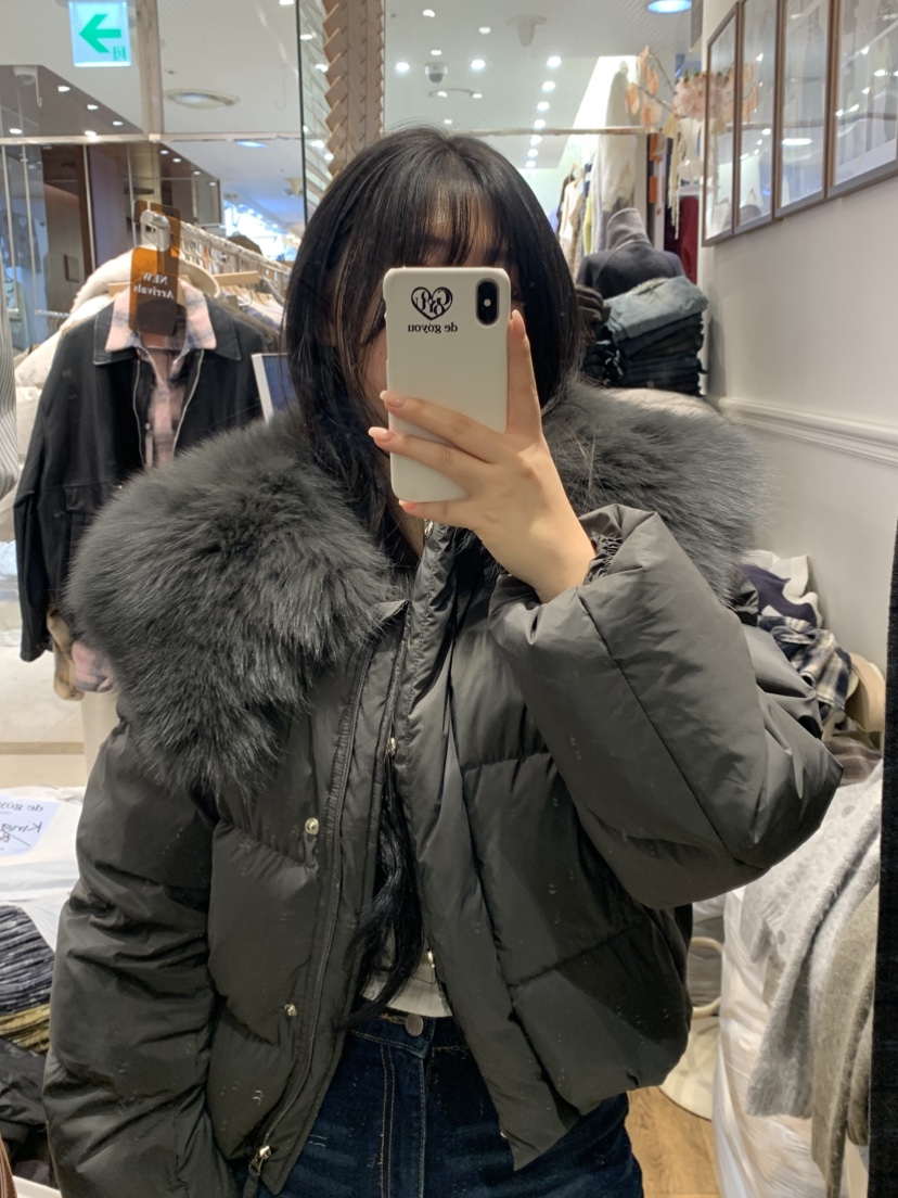 DE GO YOU東大門㊣直郵女裝新款職業25秋冬短款羽絨服可拆卸DE GO YOU短款羽絨服