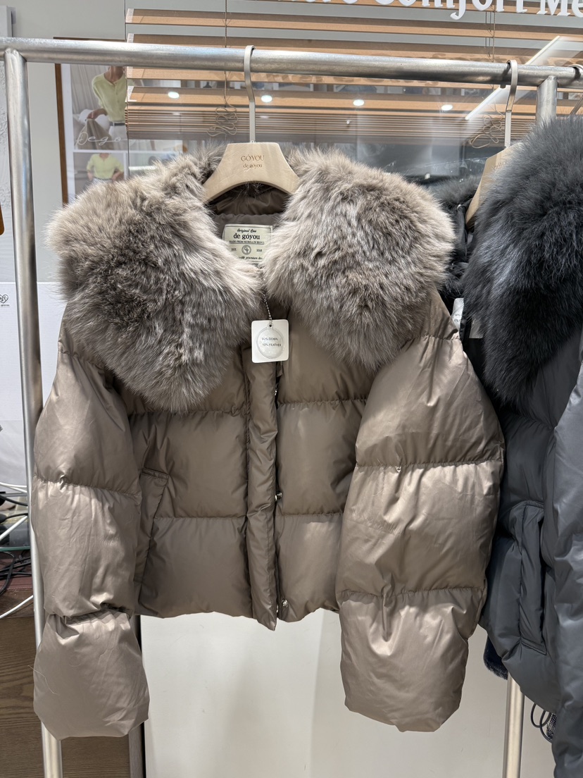 DE GO YOU東大門㊣直郵女裝新款職業25秋冬短款羽絨服可拆卸DE GO YOU短款羽絨服