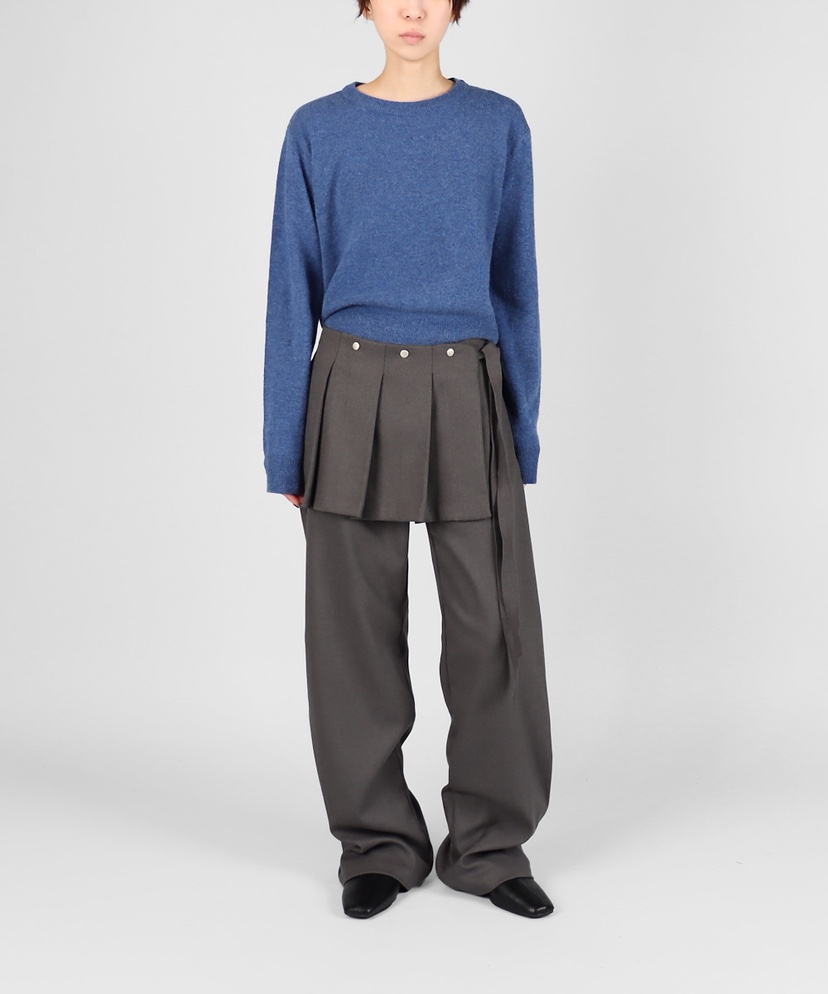 NEAR LEAP-P韓國直郵㊣女裝新款熱賣推薦人氣25秋冬裙褲褶皺NEAR LEAP裙褲