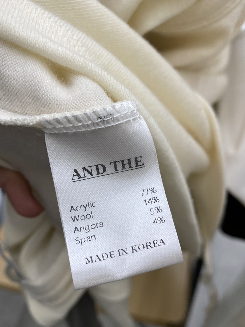 AND THE韓國代購㊣女士新款推薦休閑時尚真品職業套裝褶皺AND THE套裝