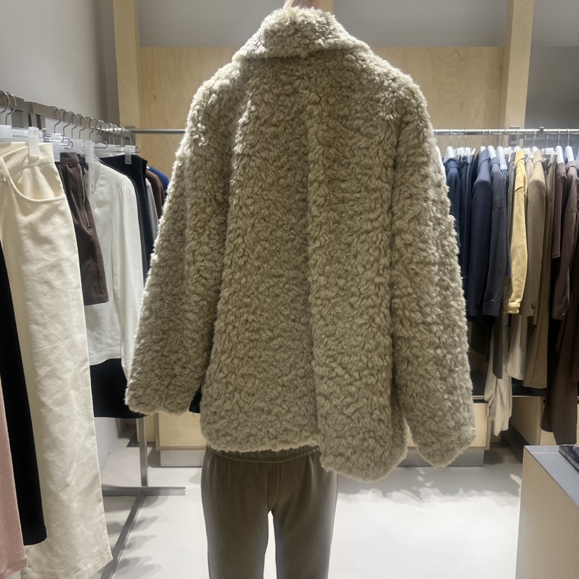 DEUO東大門㊣實拍女裝新品時尚25秋冬推薦休閑職業短款大衣DEUO短款大衣