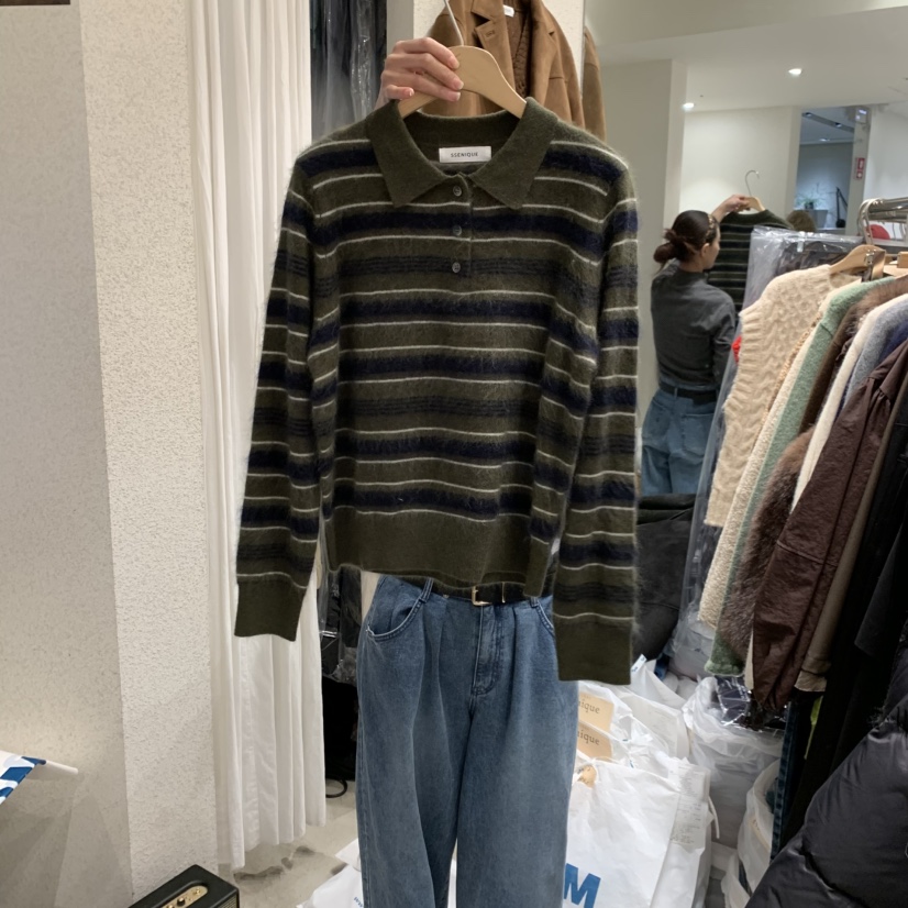 SSEMIENNE東大門㊣代購女裝新品職業休閑熱賣真品時尚針織衫SSENIQUE針織衫