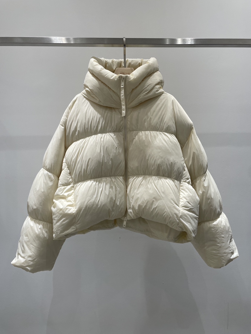 RE STYLE-Q東大門㊣直郵女士新品人氣時尚短款羽絨服填充絨RE STYLE短款羽絨服