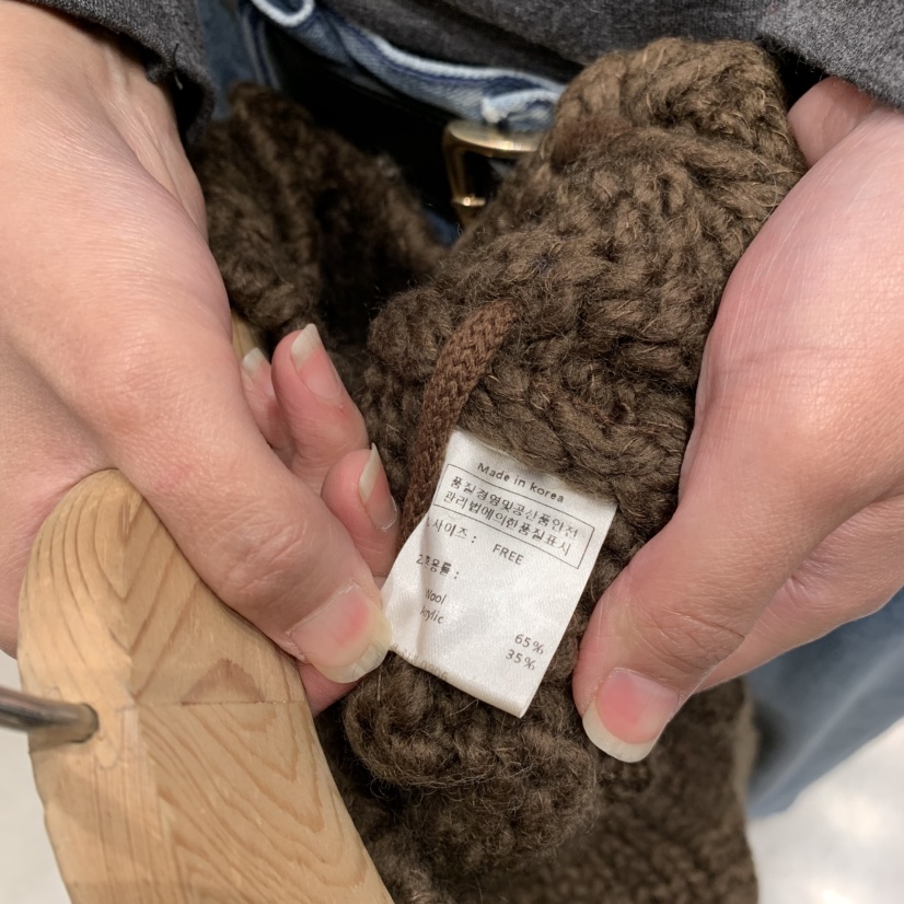 SSEMIENNE韓國代購㊣女士新款熱賣真品時尚職業毛衣手工開衫SSENIQUE毛衣