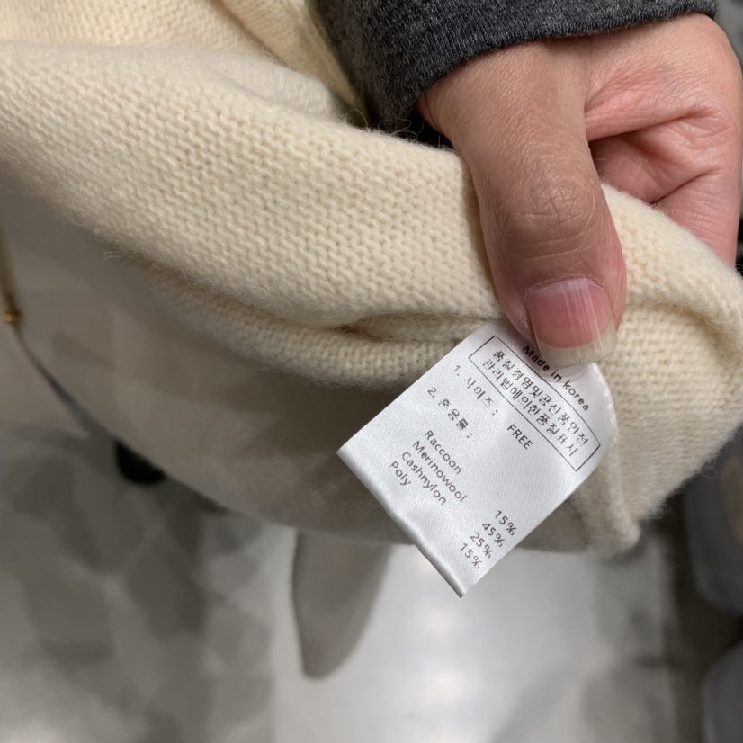 SSEMIENNE東大門㊣實拍女士新款25秋冬人氣針織衫羊毛衫浣熊SSENIQUE針織衫