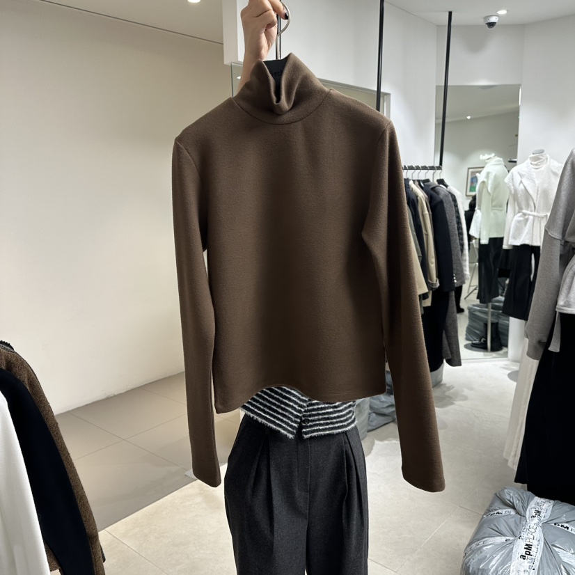 BETHEL韓國直郵㊣女士新款職業25秋冬熱賣推薦真品人氣長袖T恤BETHEL長袖T恤圖色2