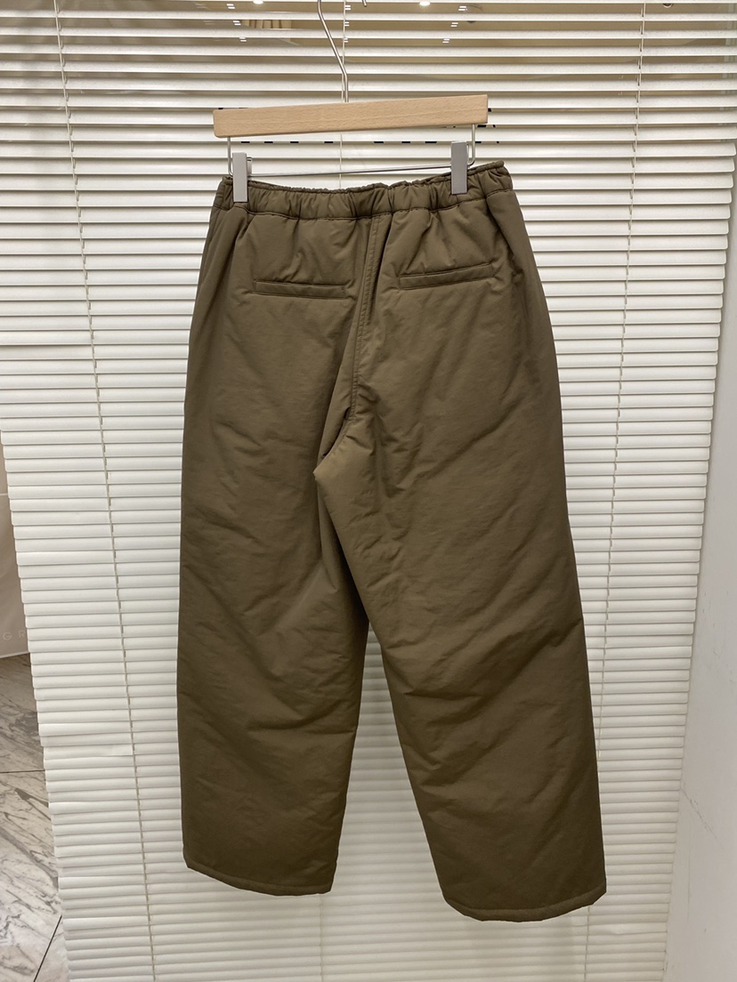 AND THE韓國直郵㊣女士新款25秋冬人氣推薦真品休閑褲填充AND THE休閑褲