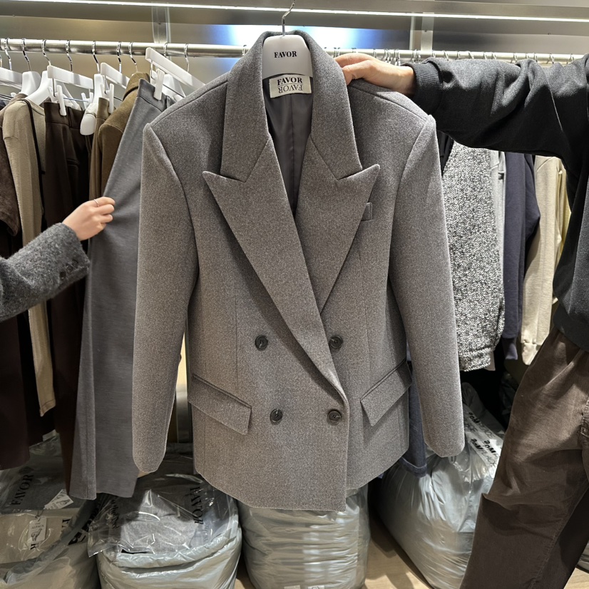 FAVOR-P東大門㊣代購女士新款25秋冬真品休閑推薦人氣夾克FAVOR-P夾克