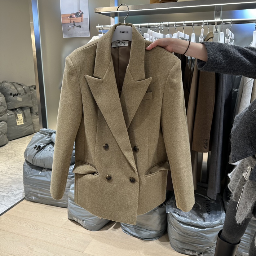 FAVOR-P東大門㊣代購女士新款25秋冬真品休閑推薦人氣夾克FAVOR-P夾克圖色2