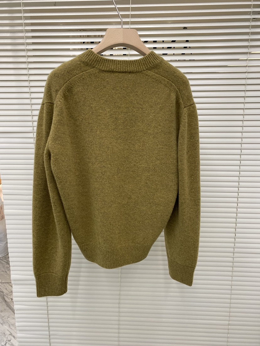 AND THE韓國代購㊣女裝新款休閑時尚真品職業25秋冬針織衫AND THE針織衫