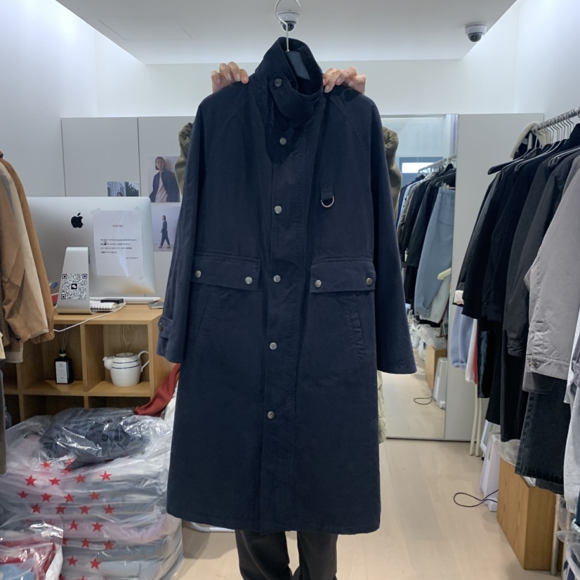 THE STARDUST東大門㊣代購女士新品熱賣真品休閑人氣長款風衣THE STARDUST長款風衣圖色2