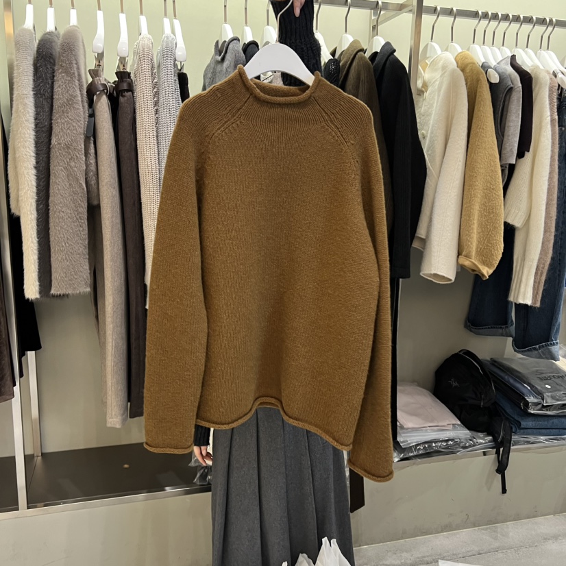 FAVE/FAVOURITE韓國直郵㊣女裝新款真品休閑熱賣針織衫圓領FAVOURITE針織衫