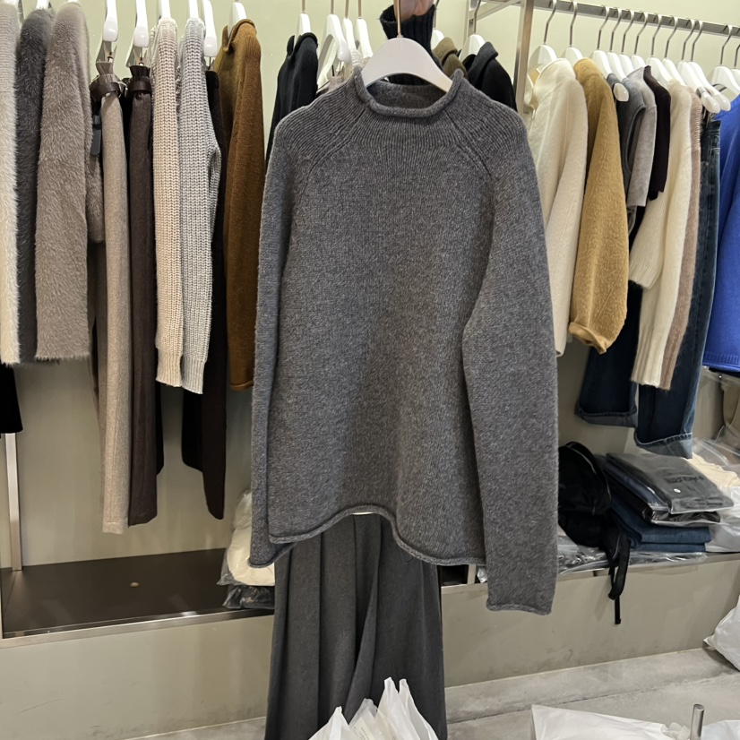 FAVE/FAVOURITE韓國直郵㊣女裝新款真品休閑熱賣針織衫圓領FAVOURITE針織衫圖色2