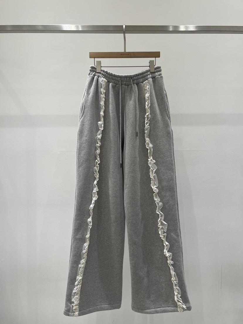 RE STYLE-Q韓國直郵㊣女士新款人氣休閑熱賣25秋冬休閑褲RE STYLE休閑褲圖色2