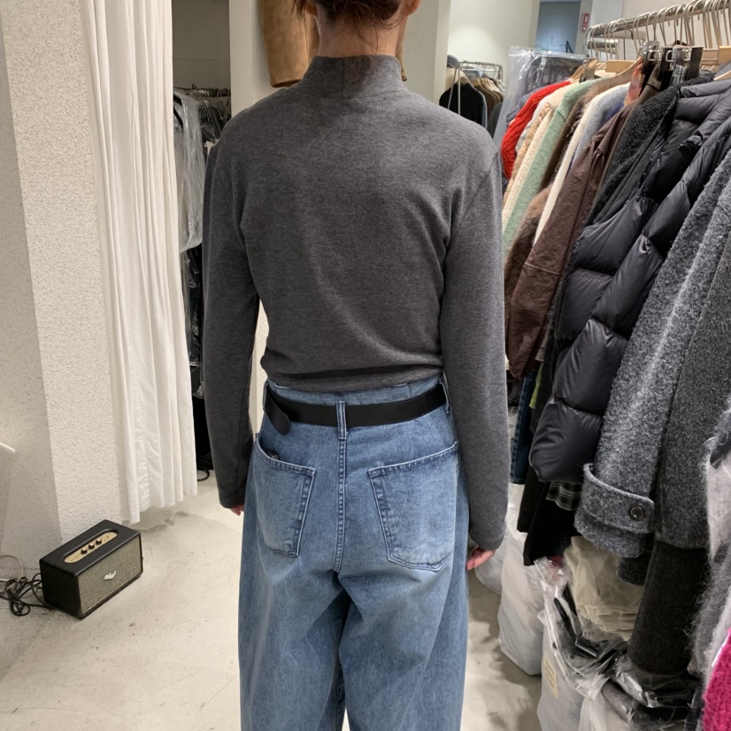 SSEMIENNE東大門㊣直郵女裝新款真品長袖T恤安哥拉羊毛衫高領SSENIQUE長袖T恤