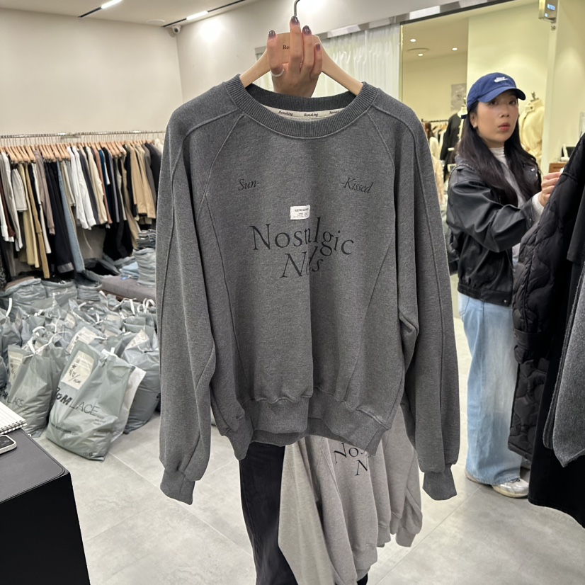 URBANSTORY/REMAKING韓國直郵㊣女裝新款推薦職業衛衣加絨Remaking/URBANSTORY衛衣圖色3