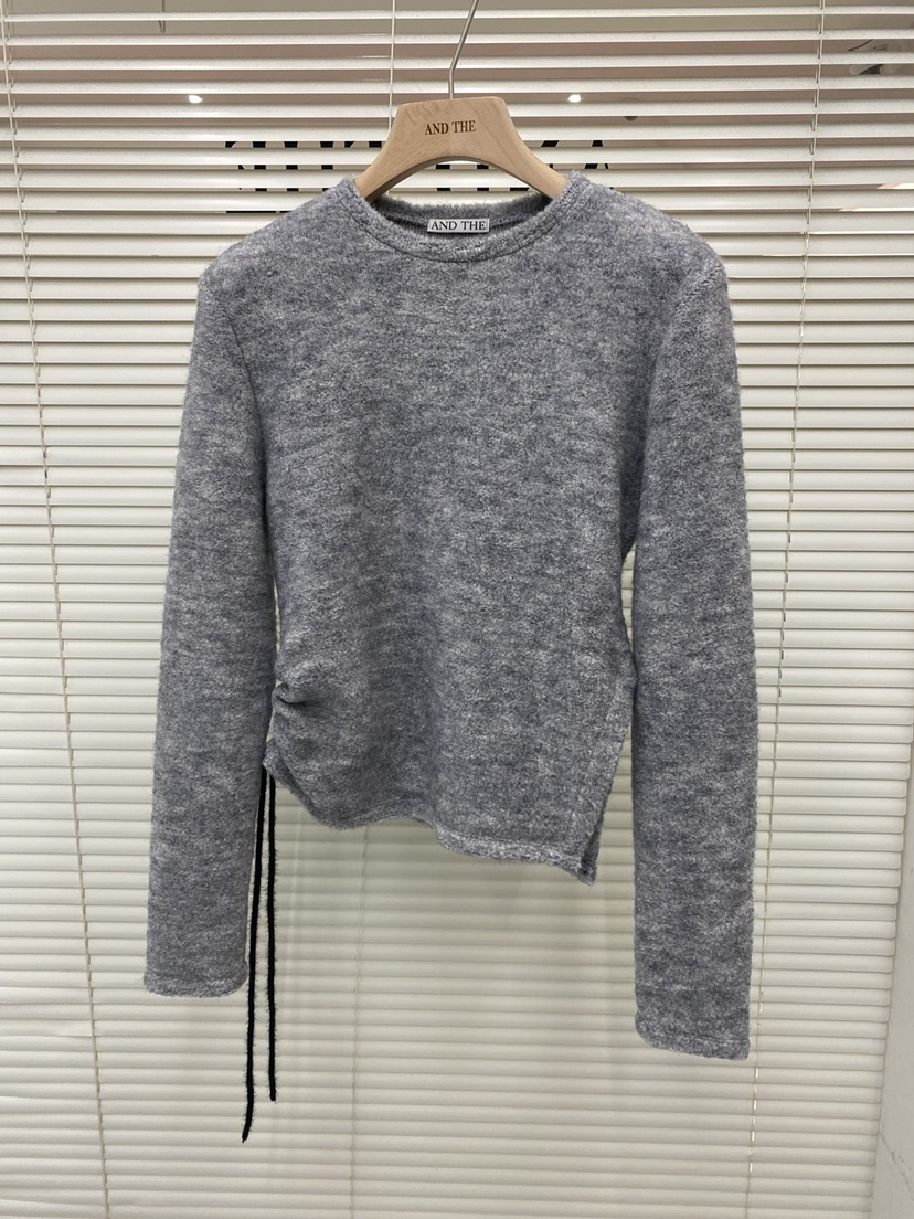 AND THE韓國直郵㊣女裝新品真品推薦人氣熱賣25秋冬針織衫AND THE針織衫