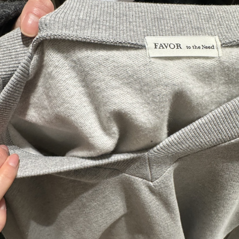 FAVOR-P東大門㊣實拍女士新款熱賣人氣時尚職業推薦25秋冬衛衣FAVOR-P衛衣