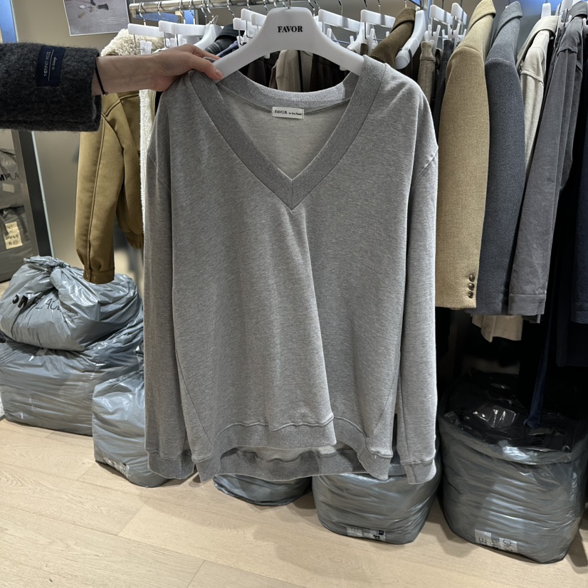 FAVOR-P東大門㊣實拍女士新款熱賣人氣時尚職業推薦25秋冬衛衣FAVOR-P衛衣