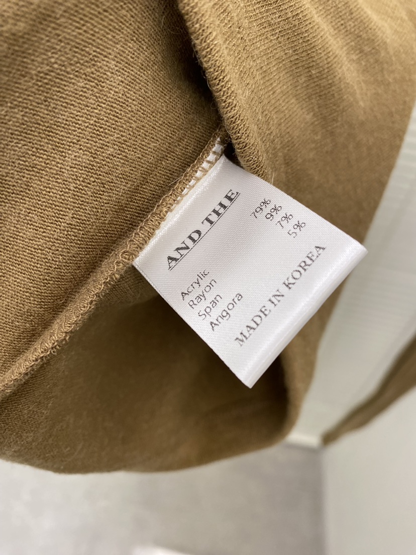 AND THE東大門㊣代購女士新款時尚人氣熱賣推薦休閑長袖T恤AND THE長袖T恤