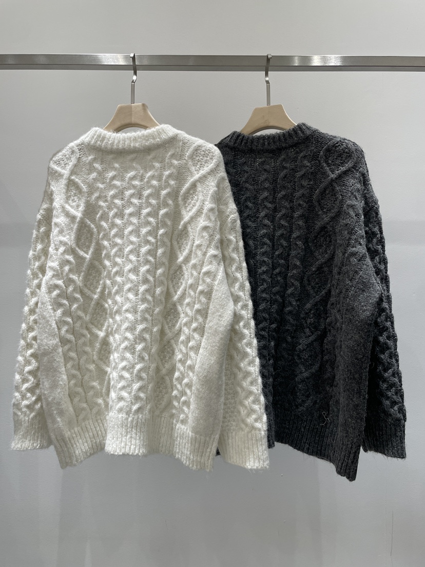 RE STYLE-Q東大門㊣直郵女士新品熱賣休閑25秋冬針織衫開衫RE STYLE針織衫