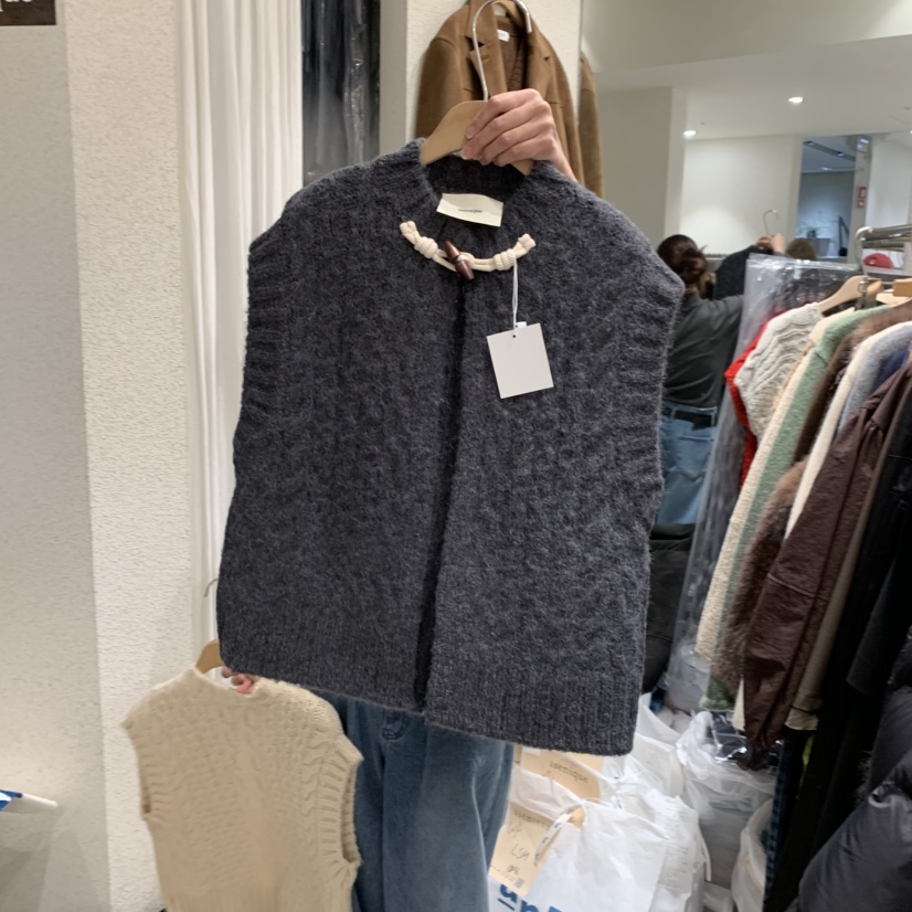 SSEMIENNE韓國直郵㊣女士新款職業推薦真品時尚人氣休閑馬甲SSENIQUE馬甲圖色2