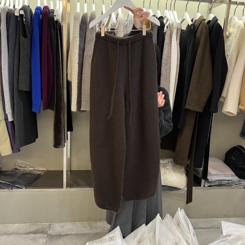 FAVE/FAVOURITE東大門㊣實拍女士新品時尚推薦25秋冬休閑褲羊毛FAVOURITE休閑褲