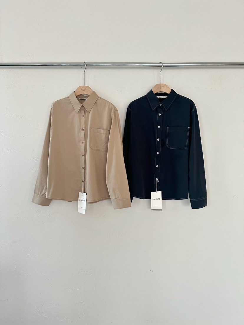 2ND GATE東大門㊣實拍女裝新品真品職業推薦25秋冬襯衫蕾絲衫2ND GATE襯衫/蕾絲衫