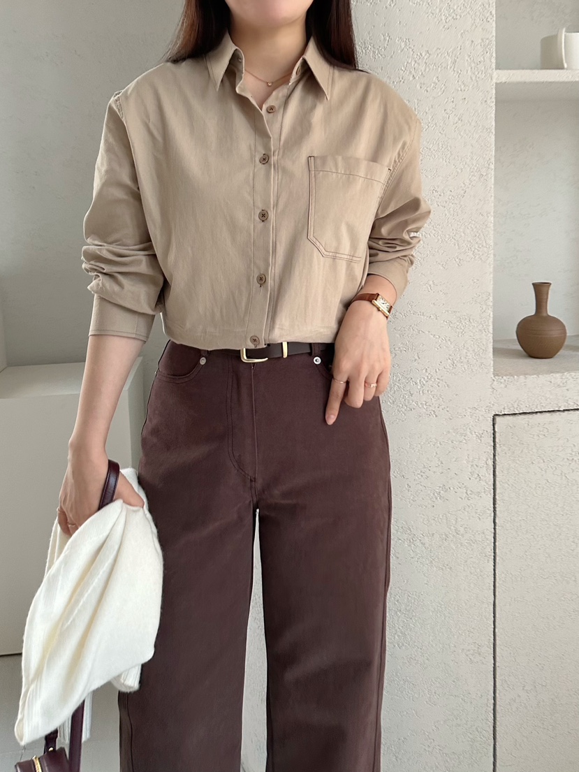 2ND GATE東大門㊣實拍女裝新品真品職業推薦25秋冬襯衫蕾絲衫2ND GATE襯衫/蕾絲衫