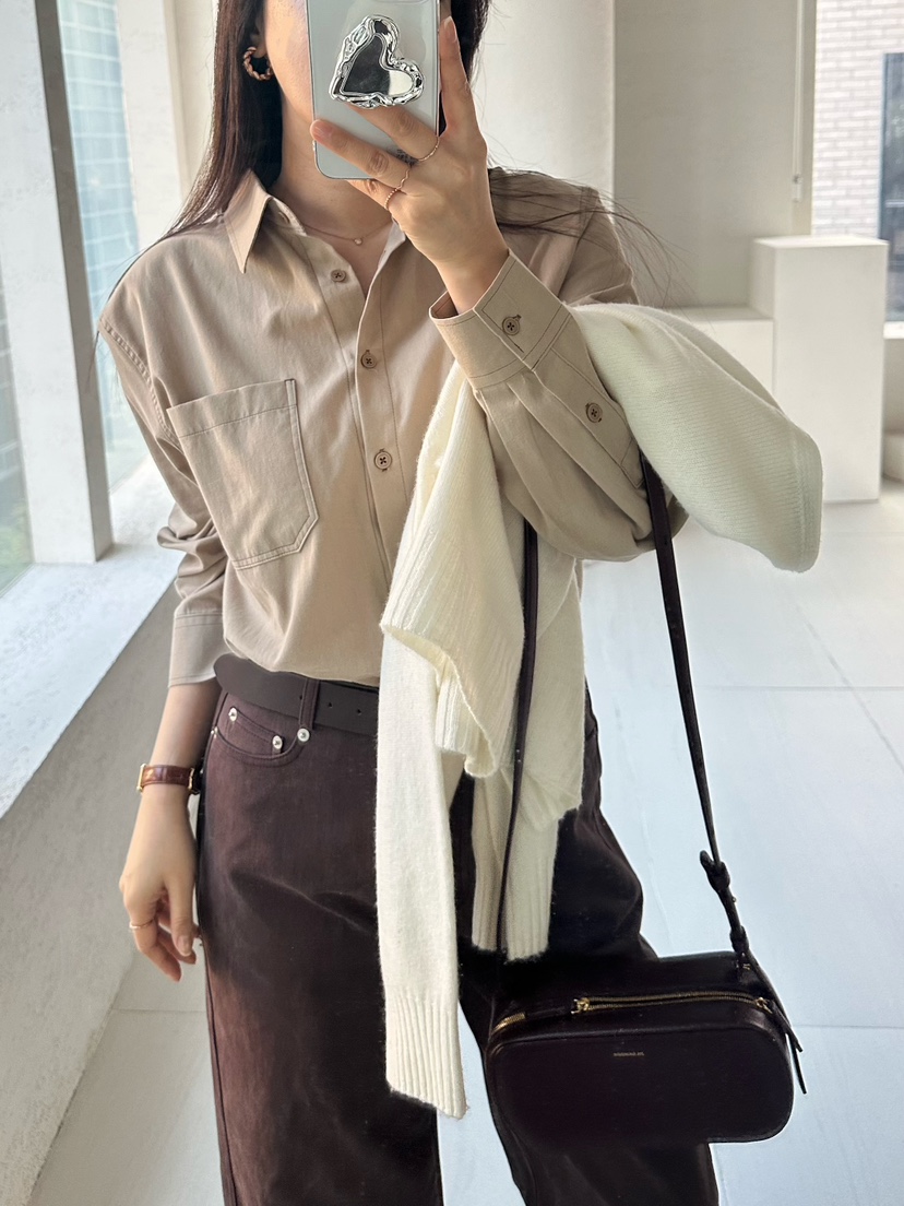 2ND GATE東大門㊣實拍女裝新品真品職業推薦25秋冬襯衫蕾絲衫2ND GATE襯衫/蕾絲衫