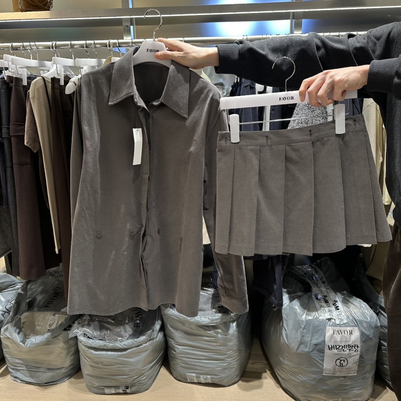 FAVOR-P東大門㊣代購女裝新品休閑熱賣人氣推薦職業連衣裙FAVOR-P連衣裙圖色2