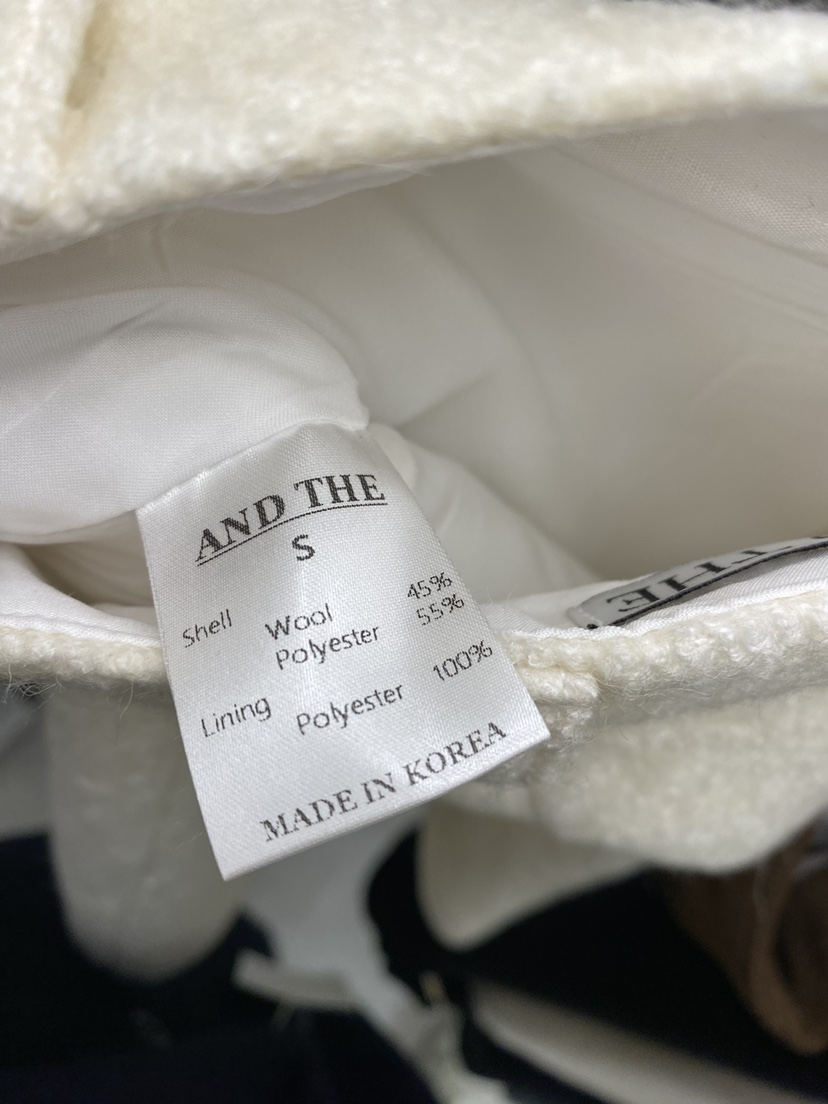 AND THE東大門㊣實拍女裝新品真品25秋冬人氣職業推薦短裙AND THE短裙