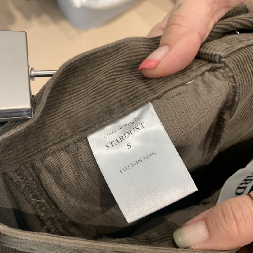 THE STARDUST東大門㊣代購女裝新款休閑時尚熱賣休閑褲燈芯絨THE STARDUST休閑褲